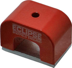 Eclipse - 1 Hole, 3/16" Hole Diam, 1" Overall Width, 1-37/64" Deep, 1" High, Alnico Power Magnets - 0.39" Pole Width, 550°C Max Operating Temp, Grade 5 Alnico - Americas Industrial Supply