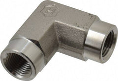 Ham-Let - 3/8" Grade 316 Stainless Steel Pipe 90° Female Elbow - FNPT x FNPT End Connections, 5,000 psi - Americas Industrial Supply