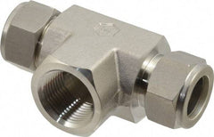 Ham-Let - 3/4" OD, Grade 316Stainless Steel Female Branch Tee - Comp x Comp x FNPT Ends - Americas Industrial Supply