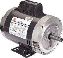 US Motors - 1/2 hp, ODP Enclosure, Auto Thermal Protection, 1,725 RPM, 115/208-230 Volt, 60 Hz, Industrial Electric AC/DC Motor - Size 56 Frame, J-Face/Base Mount, 1 Speed, Ball Bearings, 8.9/4.4-4.5 Full Load Amps, B Class Insulation, CCW Drive End - Americas Industrial Supply