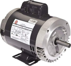 US Motors - 1 hp, ODP Enclosure, Auto Thermal Protection, 1,725 RPM, 115/208-230 Volt, 60 Hz, Industrial Electric AC/DC Motor - Size 56 Frame, J-Face/Base Mount, 1 Speed, Ball Bearings, 15.2/7.7-7.6 Full Load Amps, B Class Insulation, CCW Drive End - Americas Industrial Supply