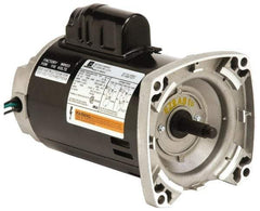 US Motors - 2 hp, ODP Enclosure, Auto Thermal Protection, 3,450 RPM, 230 Volt, 60 Hz, Industrial Electric AC/DC Motor - Size 56 Frame, Square Flange Mount, 1 Speed, Ball Bearings, 8.6 Full Load Amps, B Class Insulation, CCW Drive End - Americas Industrial Supply