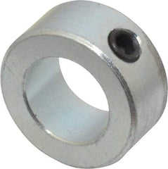 Climax Metal Products - 3/4" Bore, Steel, Set Screw Shaft Collar - 1-1/4" Outside Diam, 9/16" Wide - Americas Industrial Supply