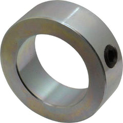 Climax Metal Products - 1-3/4" Bore, Steel, Set Screw Shaft Collar - 2-5/8" Outside Diam, 7/8" Wide - Americas Industrial Supply