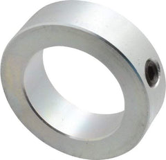 Climax Metal Products - 2" Bore, Steel, Set Screw Shaft Collar - 3" Outside Diam, 7/8" Wide - Americas Industrial Supply