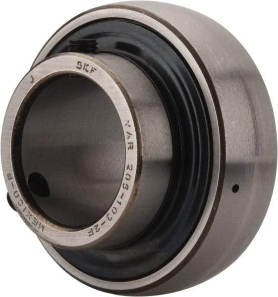 SKF - 1-3/16" ID x 2.4409" OD, 3,380 Lb Dynamic Capacity, Insert Bearing Insert Bearing - 0.7087" Race Width, 2,520 Lb Static Capacity - Americas Industrial Supply