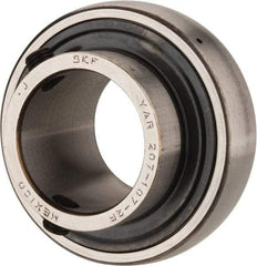 SKF - 1-7/16" ID x 2.8346" OD, 4,410 Lb Dynamic Capacity, Insert Bearing Insert Bearing - 3/4" Race Width, 3,440 Lb Static Capacity - Americas Industrial Supply