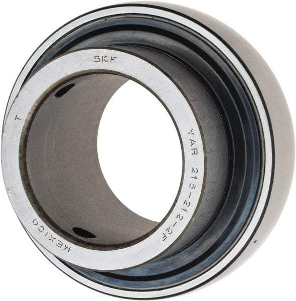 SKF - 2-11/16" ID x 5.1181" OD, 11,500 Lb Dynamic Capacity, Insert Bearing Insert Bearing - 1.1417" Race Width, 11,000 Lb Static Capacity - Americas Industrial Supply