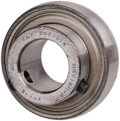 SKF - 7/8" ID x 2.0472" OD, 2,430 Lb Dynamic Capacity, Insert Bearing Insert Bearing - 0.5906" Race Width, 1,750 Lb Static Capacity - Americas Industrial Supply