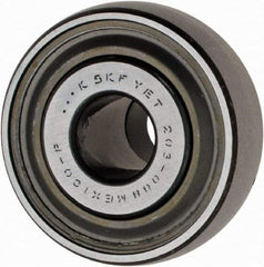 SKF - 1/2" ID x 1.5748" OD, 1,650 Lb Dynamic Capacity, Insert Bearing Insert Bearing - 0.4724" Race Width, 1,070 Lb Static Capacity - Americas Industrial Supply