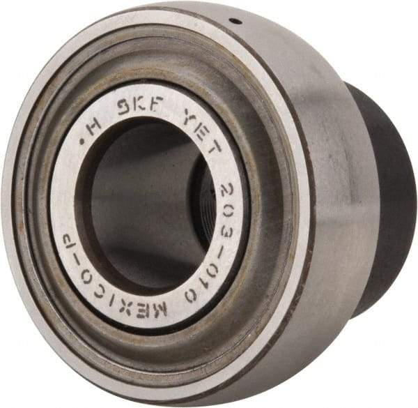 SKF - 5/8" ID x 1.5748" OD, 1,650 Lb Dynamic Capacity, Insert Bearing Insert Bearing - 0.4724" Race Width, 1,070 Lb Static Capacity - Americas Industrial Supply