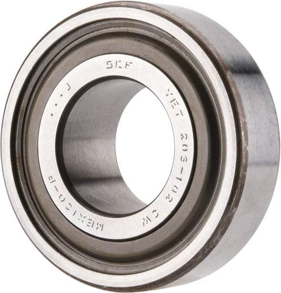 SKF - 1-1/8" ID x 2.4409" OD, 3,380 Lb Dynamic Capacity, Insert Bearing Insert Bearing - 0.7087" Race Width, 2,520 Lb Static Capacity - Americas Industrial Supply