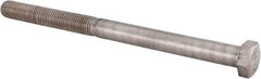Value Collection - 1-8 UNC, 14" Length Under Head Hex Head Cap Screw - Partially Threaded, Grade 18-8 Stainless Steel, Uncoated, 1-5/16" Hex - Americas Industrial Supply