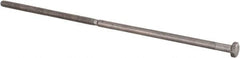 Value Collection - 1/4-20 UNC, 9" Length Under Head Hex Head Cap Screw - Partially Threaded, Grade 18-8 Stainless Steel, Uncoated, 7/16" Hex - Americas Industrial Supply