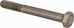 Value Collection - 5/16-18 UNC, 2-3/4" Length Under Head Hex Head Cap Screw - Partially Threaded, Grade 316 Stainless Steel, Uncoated, 1/2" Hex - Americas Industrial Supply