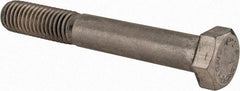 Value Collection - 1/2-13 UNC, 3-1/2" Length Under Head Hex Head Cap Screw - Partially Threaded, Grade 316 Stainless Steel, Uncoated, 3/4" Hex - Americas Industrial Supply