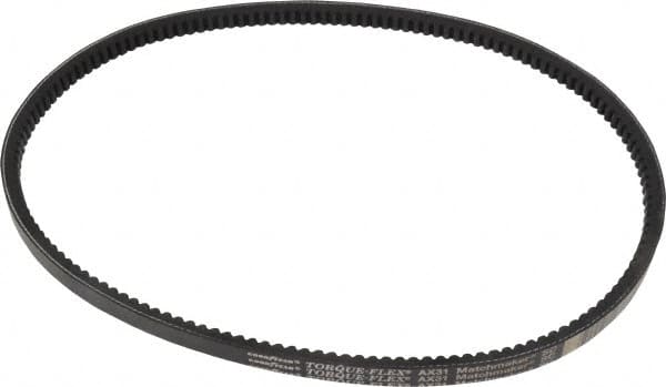 Continental ContiTech - Section AX, 33" Outside Length, V-Belt - Fiber Reinforced Vytracord, Torque-Flex, No. AX31 - Americas Industrial Supply