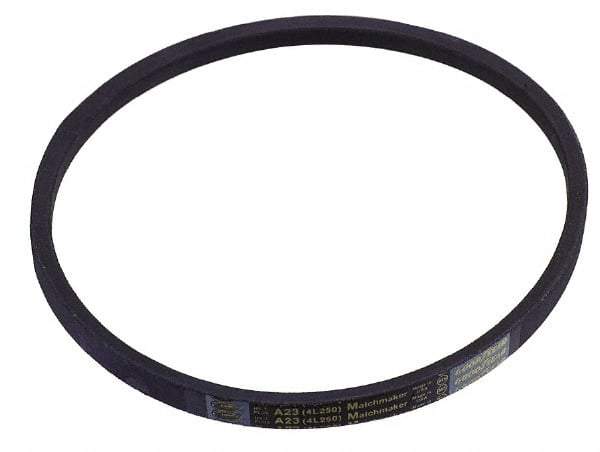 Continental ContiTech - Section B, 272" Outside Length, V-Belt - Wingprene Rubber-Impregnated Fabric, HY-T Matchmaker, No. B270 - Americas Industrial Supply