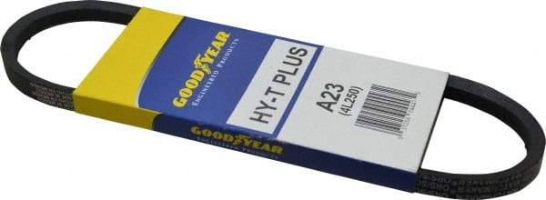 Continental ContiTech - Section A, 25" Outside Length, V-Belt - Wingprene Rubber-Impregnated Fabric, HY-T Matchmaker, No. A23 - Americas Industrial Supply