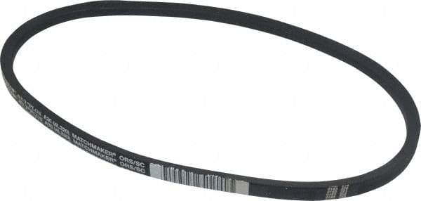 Continental ContiTech - Section A, 32" Outside Length, V-Belt - Wingprene Rubber-Impregnated Fabric, HY-T Matchmaker, No. A30 - Americas Industrial Supply