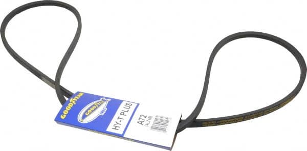 Continental ContiTech - Section A, 74" Outside Length, V-Belt - Wingprene Rubber-Impregnated Fabric, HY-T Matchmaker, No. A72 - Americas Industrial Supply