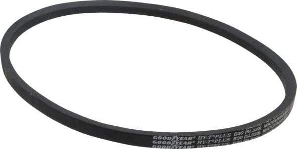 Continental ContiTech - Section B, 33" Outside Length, V-Belt - Wingprene Rubber-Impregnated Fabric, HY-T Matchmaker, No. B30 - Americas Industrial Supply