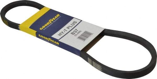 Continental ContiTech - Section B, 40" Outside Length, V-Belt - Wingprene Rubber-Impregnated Fabric, HY-T Matchmaker, No. B37 - Americas Industrial Supply