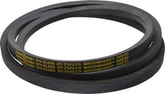 Continental ContiTech - Section B, 82" Outside Length, V-Belt - Wingprene Rubber-Impregnated Fabric, HY-T Matchmaker, No. B79 - Americas Industrial Supply