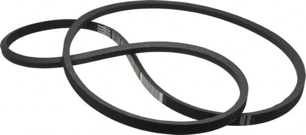 Continental ContiTech - Section B, 87" Outside Length, V-Belt - Wingprene Rubber-Impregnated Fabric, HY-T Matchmaker, No. B84 - Americas Industrial Supply