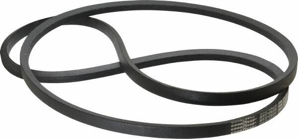 Continental ContiTech - Section B, 89" Outside Length, V-Belt - Wingprene Rubber-Impregnated Fabric, HY-T Matchmaker, No. B86 - Americas Industrial Supply