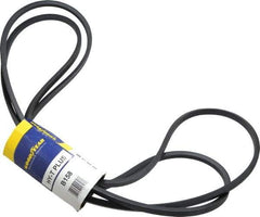 Continental ContiTech - Section B, 161" Outside Length, V-Belt - Wingprene Rubber-Impregnated Fabric, HY-T Matchmaker, No. B158 - Americas Industrial Supply