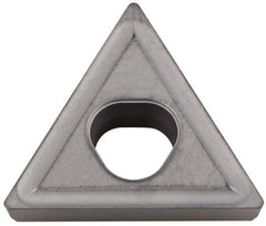 Seco - TPMM321 46 Grade 883 Carbide Turning Insert - Uncoated, 60° Triangle, 3/8" Inscr Circle, 1/8" Thick, 1/64" Corner Radius - Americas Industrial Supply