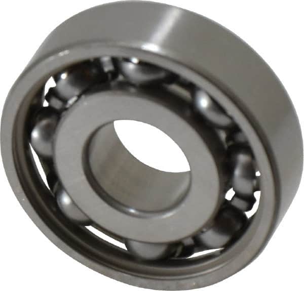 SKF - 10mm Bore Diam, 28mm OD, Open Deep Groove Radial Ball Bearing - 8mm Wide, 1 Row, Round Bore, 441 Lb Static Capacity, 1,040 Lb Dynamic Capacity - Americas Industrial Supply