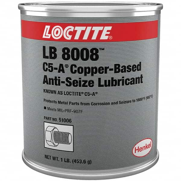 Loctite - 1 Lb Can Anti-Seize Lubricant - Copper, 1,800°F - Americas Industrial Supply