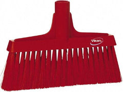 Vikan - 6-3/4" OAL Polyester Bristle Lobby Broom - 3" Bristle Length, 9-1/2" Wide - Americas Industrial Supply