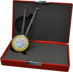 SPI - 3/4 to 1-3/4" Inside Dial Caliper Gage - 0.001" Graduation, 0.038mm Accuracy, 3-1/4" Leg Length, Ball Contact Points - Americas Industrial Supply