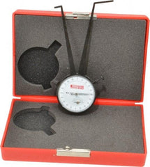 SPI - 1-7/8 to 2-7/8" Inside Dial Caliper Gage - 0.001" Graduation, 0.038mm Accuracy, 3-1/4" Leg Length, Ball Contact Points - Americas Industrial Supply