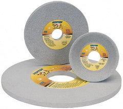 Norton - 20" Diam x 12" Hole x 2" Wide Centerless & Cylindrical Grinding Wheel - 46 Grit, Aluminum Oxide, Type 1, Coarse Grade, Vitrified Bond, No Recess - Americas Industrial Supply