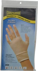 OccuNomix - Size XS, Nylon and Spandex Hand Support - Knuckle Size 2 Inch, Left or Right, Beige - Americas Industrial Supply