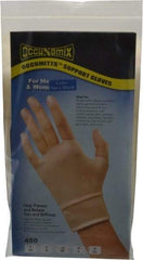 OccuNomix - Size M, Nylon and Spandex Hand Support - Knuckle Size 4 Inch, Left or Right, Navy Blue - Americas Industrial Supply