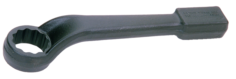 2-15/16" x 16" OAL-12 Point-Black Oxide-Offset Striking Wrench - Americas Industrial Supply