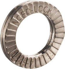 Nord-Lock - 3/4", 1.218" OD, Uncoated, Stainless Steel Wedge Lock Washer - Grade 316L, 0.782 to 0.798" ID - Americas Industrial Supply
