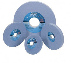 Norton - 7" Diam x 1-1/4" Hole x 1" Thick, I Hardness, 46 Grit Surface Grinding Wheel - Ceramic, Type 5, Coarse Grade, 3,600 Max RPM, Vitrified Bond, One-Side Recess - Americas Industrial Supply