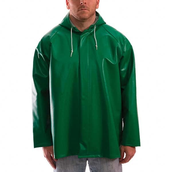 Tingley - Size 3XL Green Chemical, Waterproof & Flame Resistant/Retardant Jacket - Americas Industrial Supply