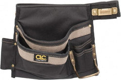 CLC - 46" Max Waste Tool Belt - 6 Pocket, 2" Wide, Tan/Black, Polyester - Americas Industrial Supply