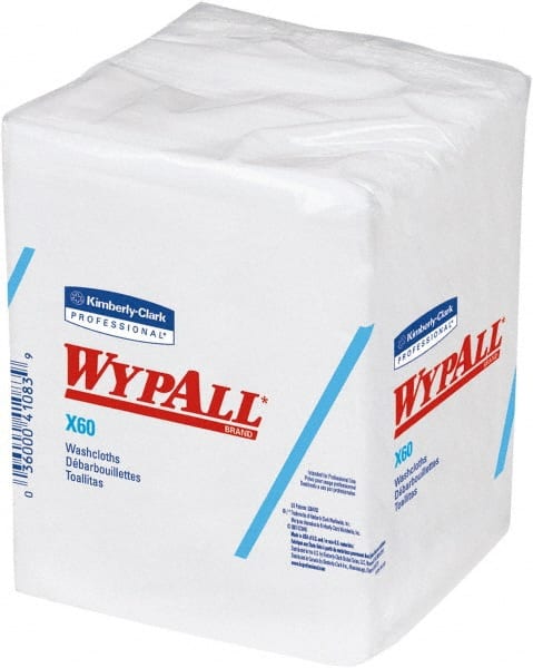 WypAll - 8 Qty 70 Sheet X60 1/4 Fold Shop Towel/Industrial Wipes - Exact Industrial Supply