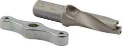 Iscar - 0.866 to 0.901" Diam, 3xD, 2.6" Max Depth, 1" Shank Diam, Replaceable Tip Drill - 22 Seat Size, DCM Toolholder, Series ChamDrill - Americas Industrial Supply