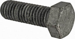 Value Collection - 1/2-13 UNC, 1-1/2" Length Under Head Hex Head Cap Screw - Fully Threaded, Grade 5 Steel, Hot Dipped Galvanized Finish, 3/4" Hex - Americas Industrial Supply