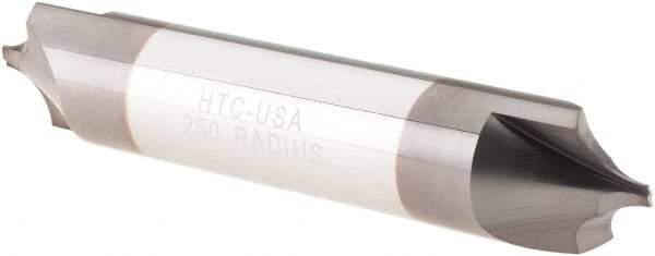 Value Collection - Corner Rounding End Mills - .250 R CARB CREM, DE,TIALN - Americas Industrial Supply