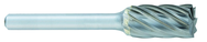 SA-6MA -- 16mm x 25mm LOC x 6mm Shank x 50mm OAL Cylindrical Carbide Aluminum Cut Burr - Americas Industrial Supply
